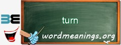 WordMeaning blackboard for turn